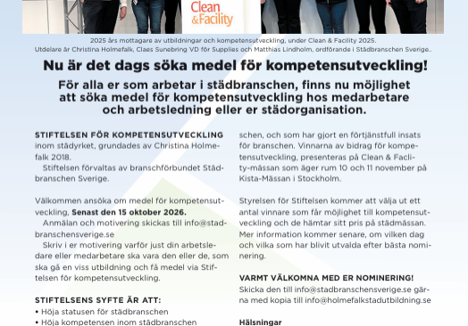 Nu är det dags söka medel för kompetensutveckling!